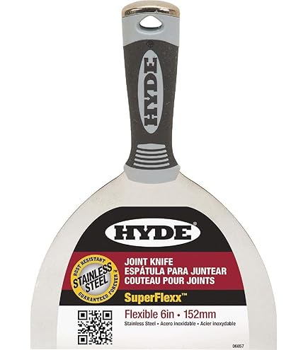 ♮H.M.L.Y.E Hyde Tool 06351 3-Inch Flexible Joint Knife - Jointer Knives